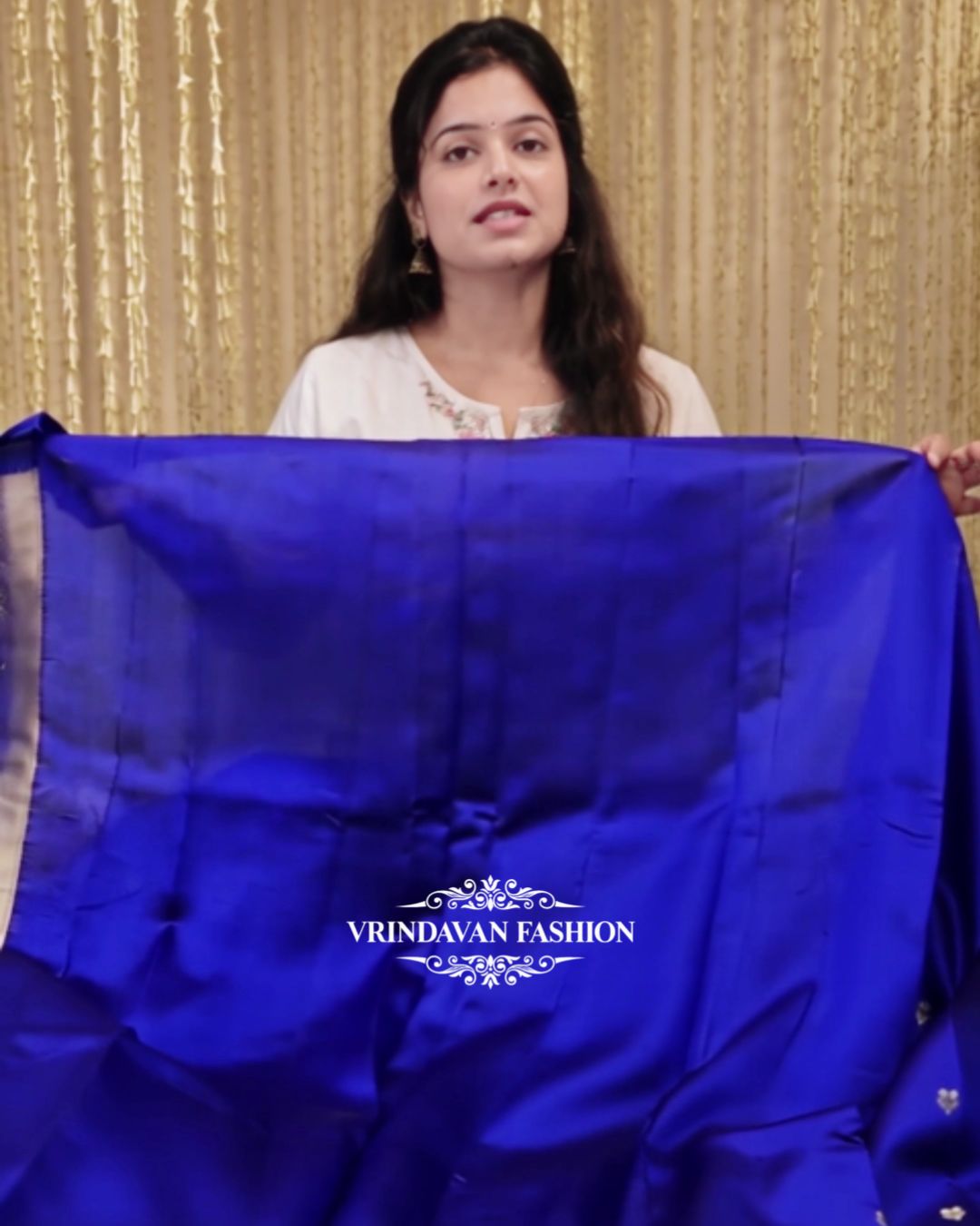 Heritage Blue Silk Saree