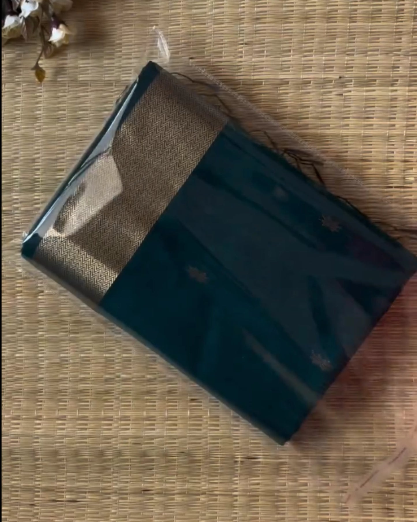 Mughal Mint Silk Saree