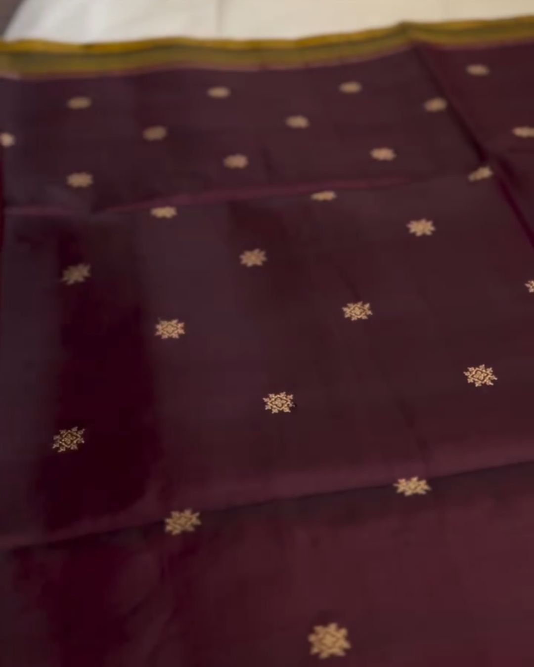 Mustured Cotton Saree