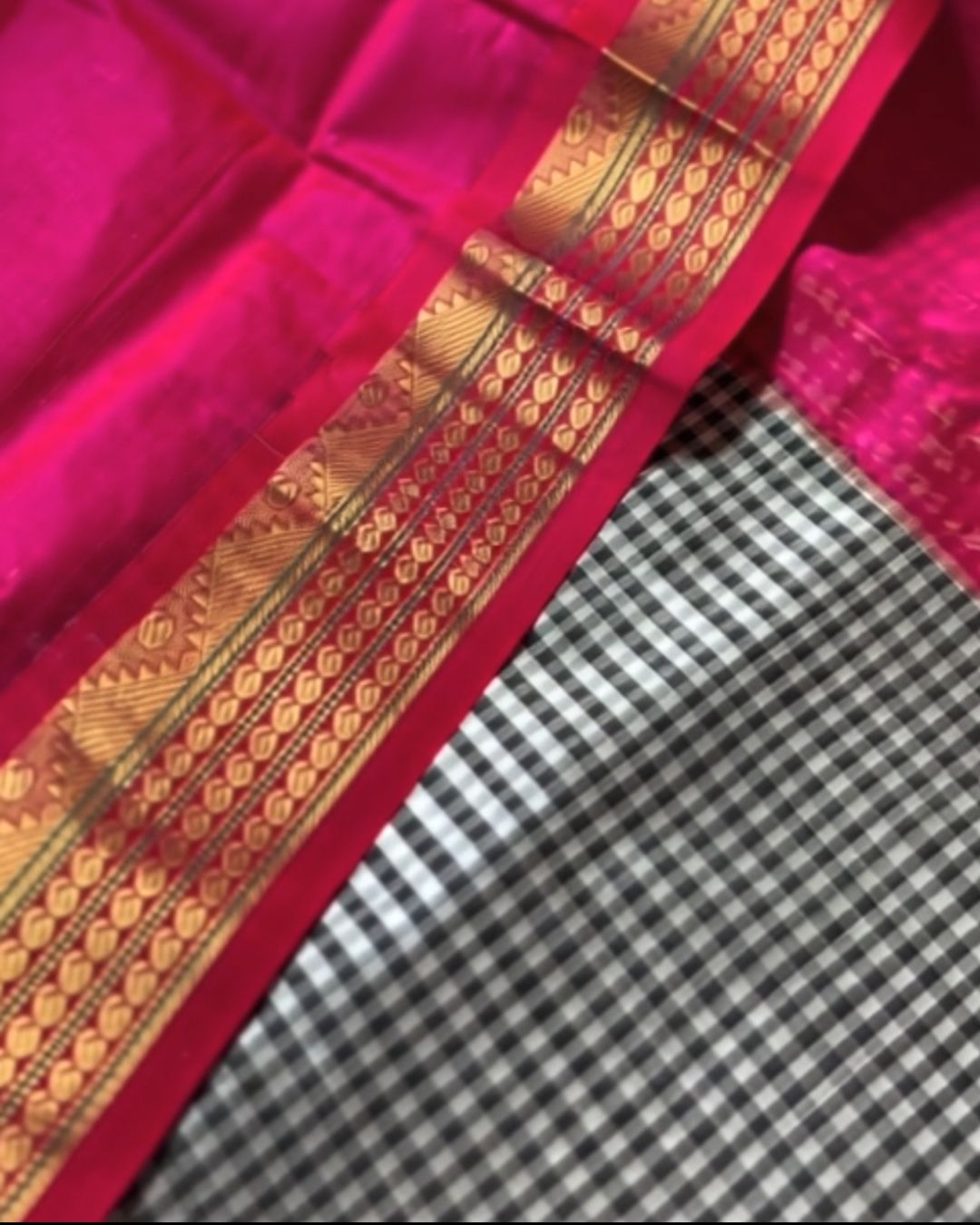 Zebra Silk Saree