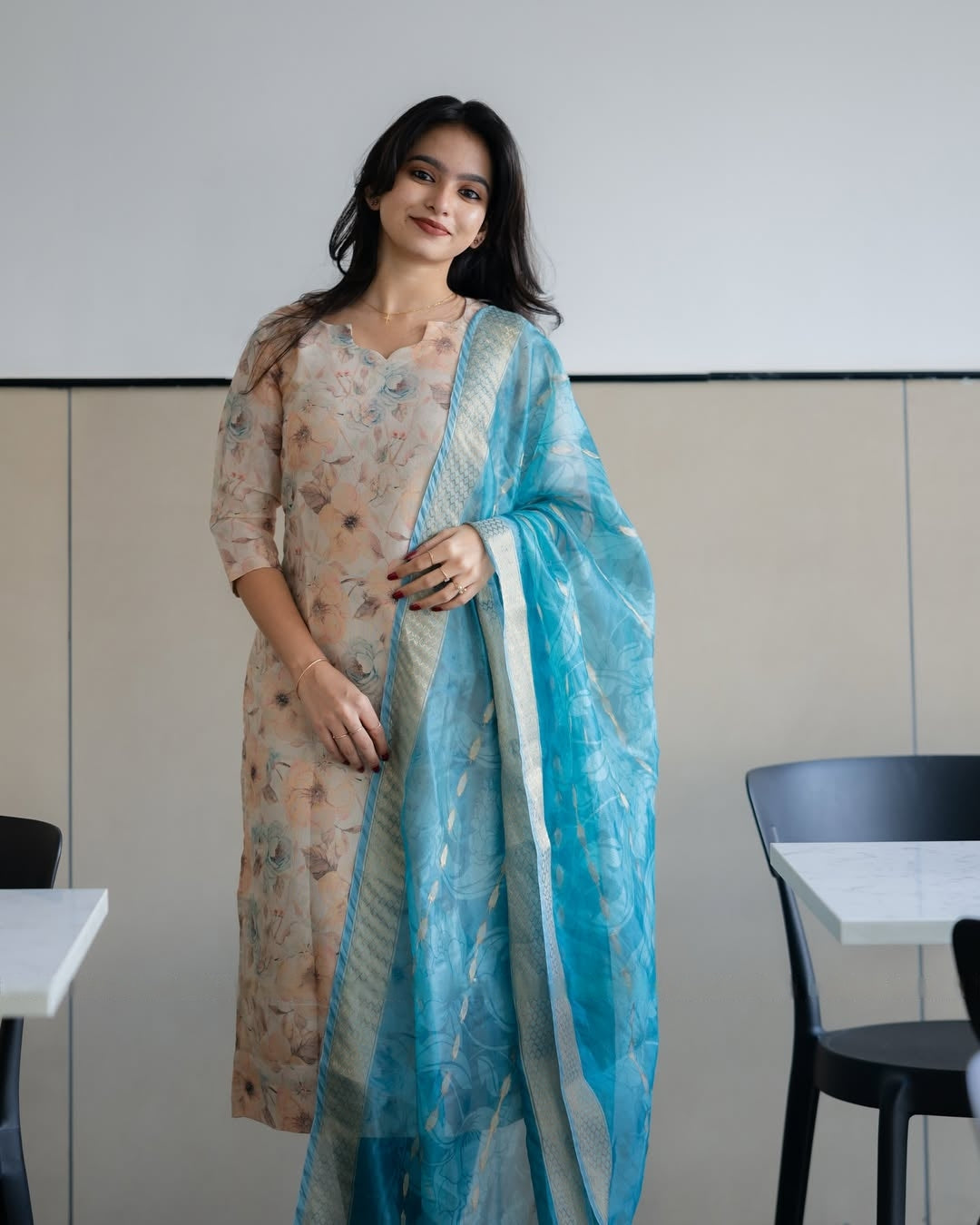 Secret Garden Kurti With Dupatta