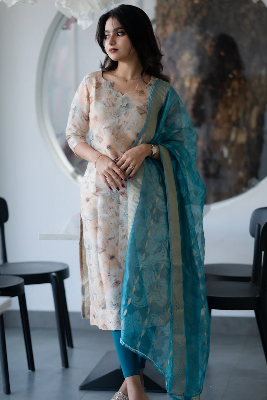 Secret Garden Kurti With Dupatta