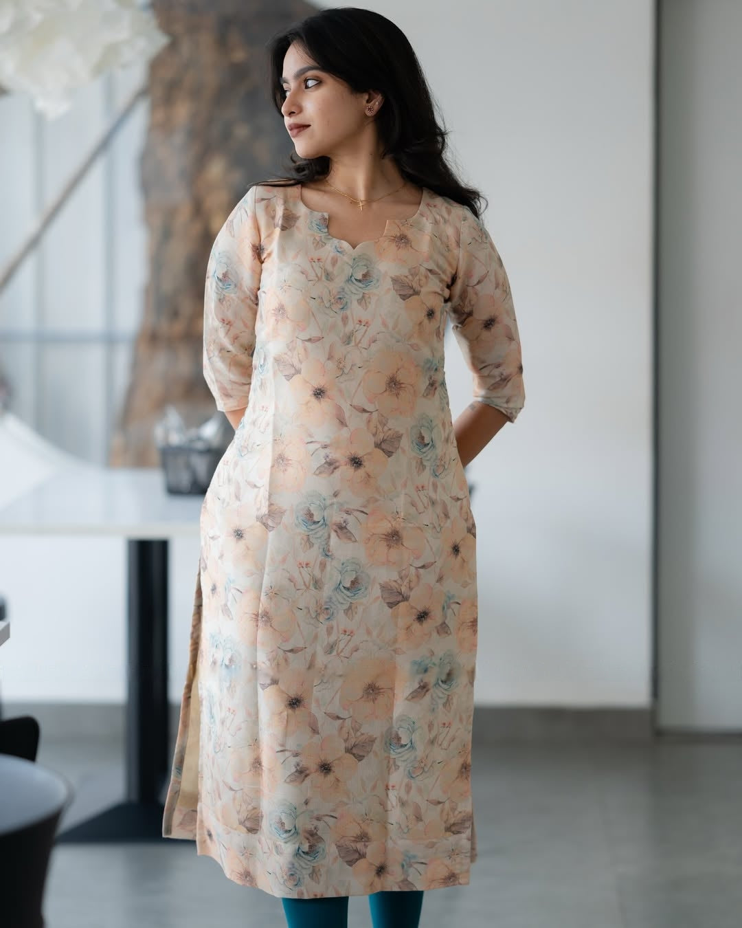 Secret Garden Kurti With Dupatta