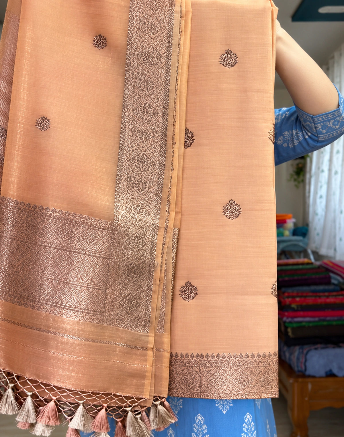 Aabha Banarasi Silk Suit Set