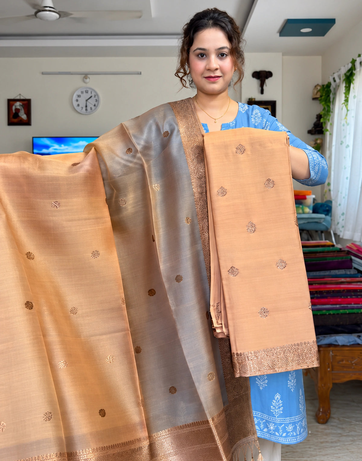 Aabha Banarasi Silk Suit Set