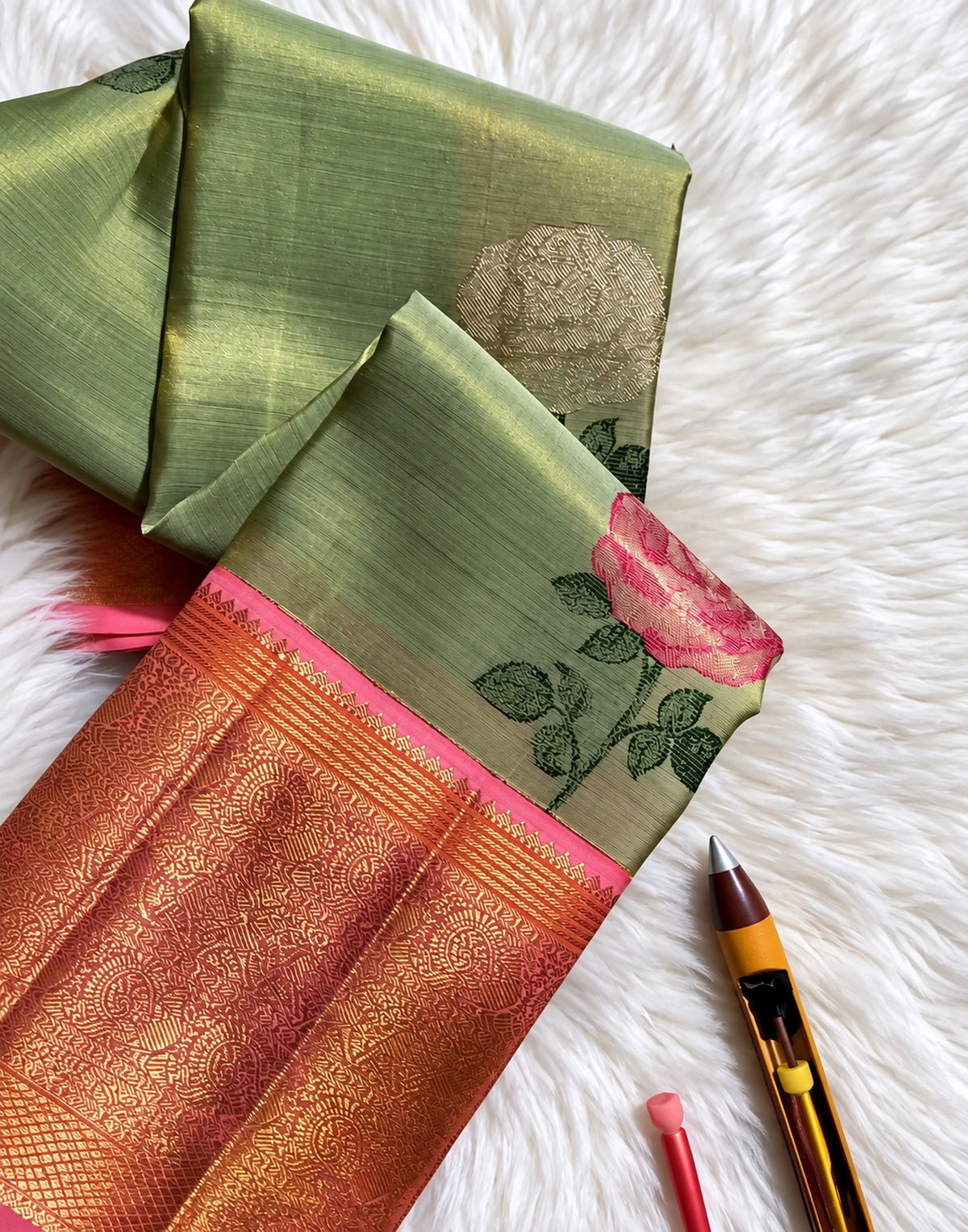 Aaranyam Kanjivaram Silk Saree