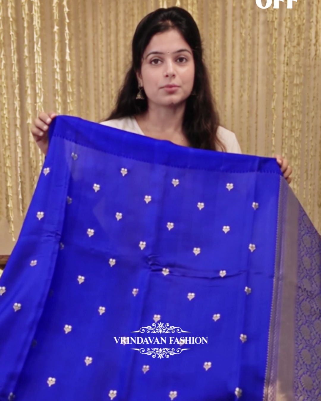 Heritage Blue Silk Saree