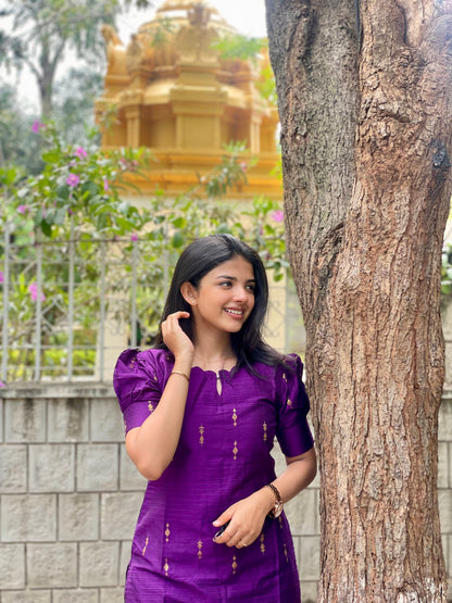 PUFF SLEEVES KURTI