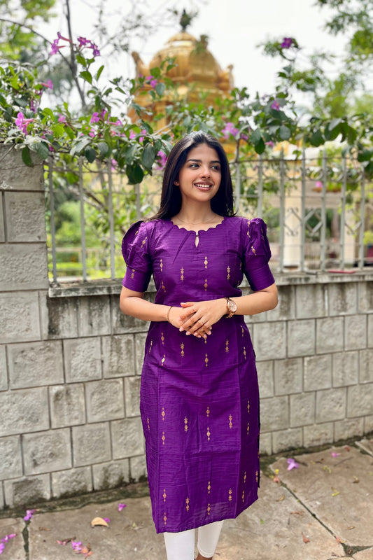 PUFF SLEEVES KURTI