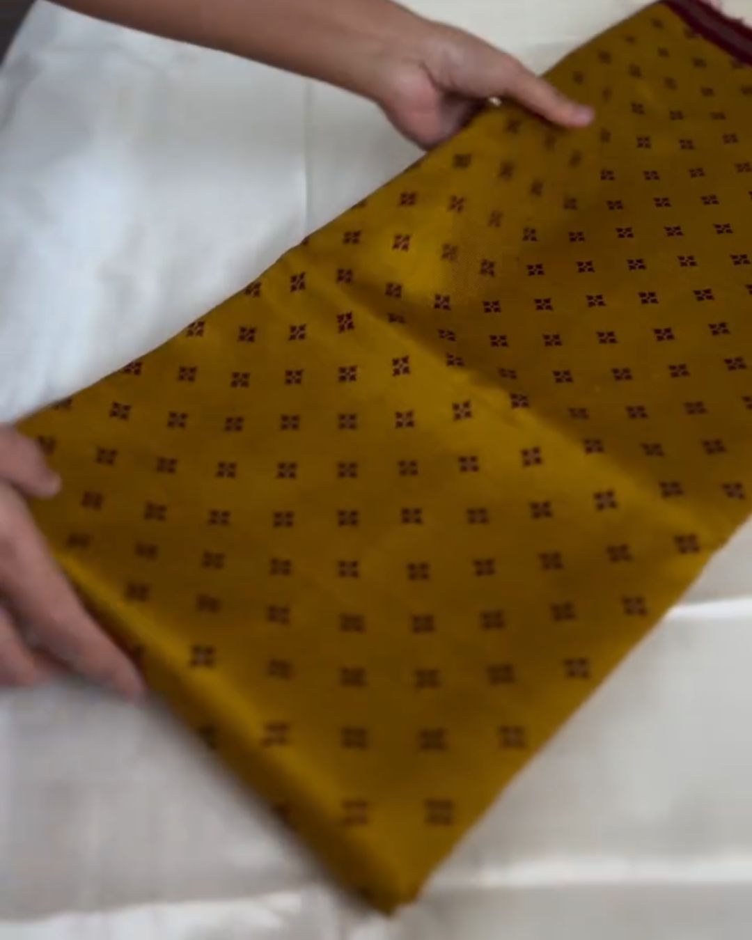 Mustured Cotton Saree