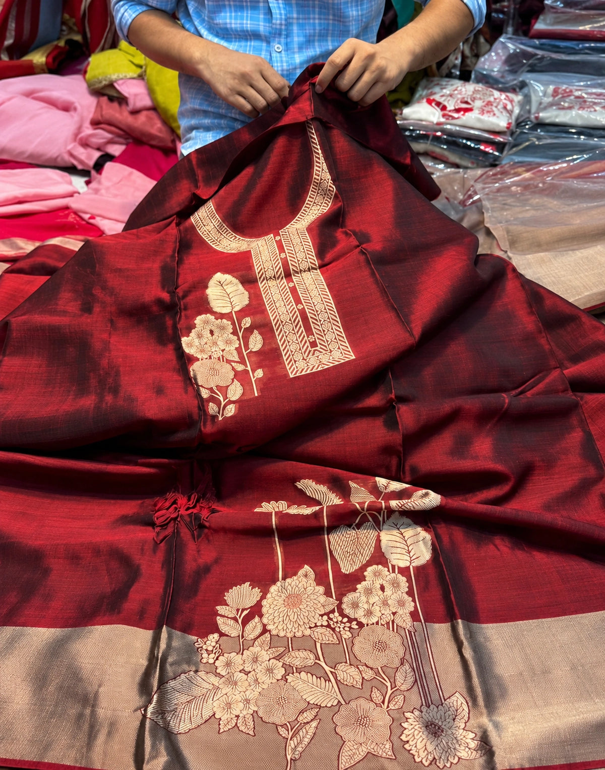 Neeravi Silk Suit Set