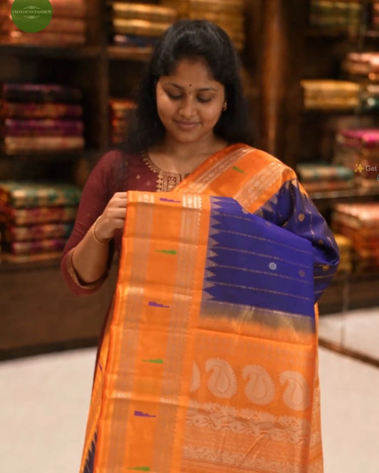 Parijatha Paithani Saree