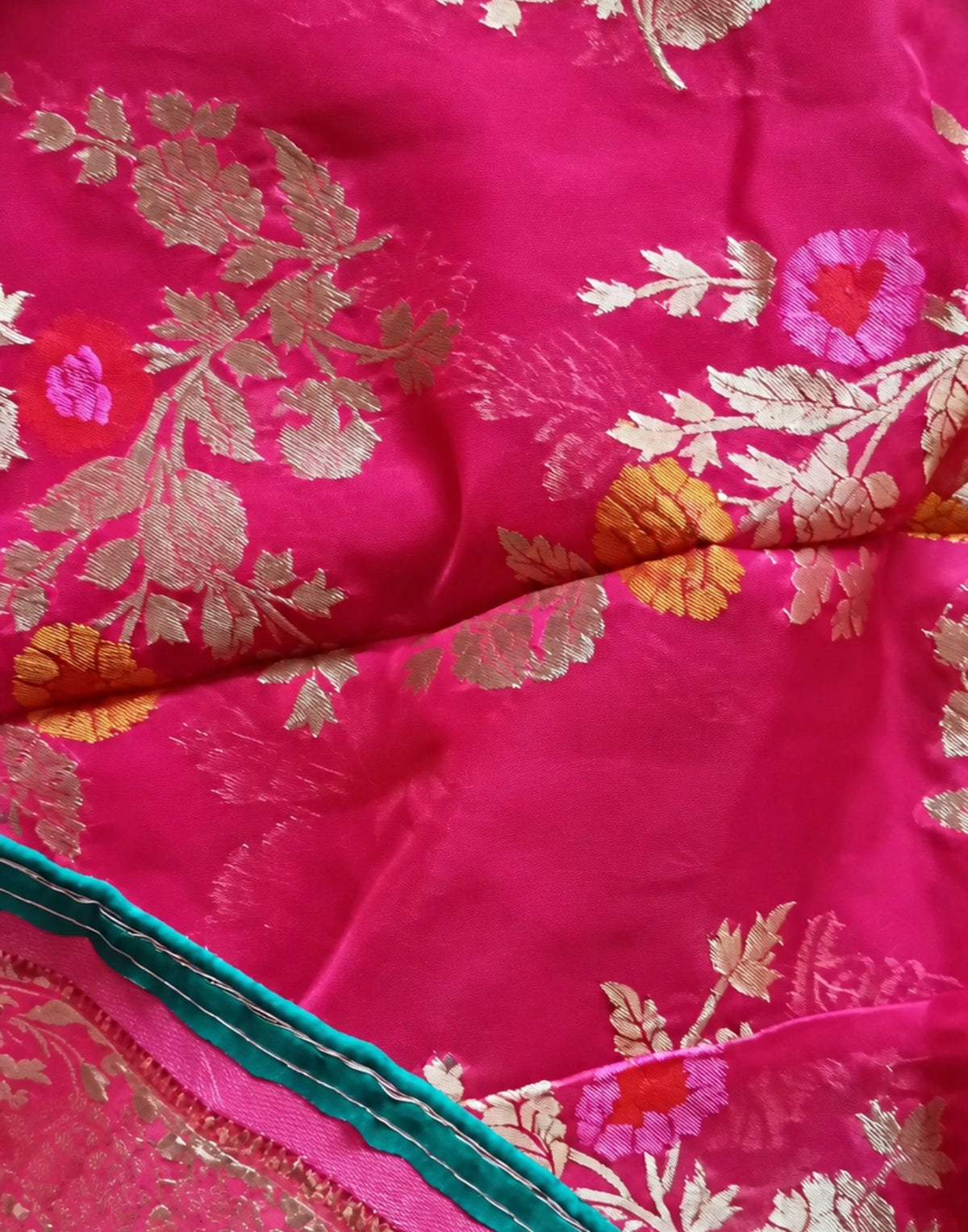 Pavazha Pink Banarasi Suit
