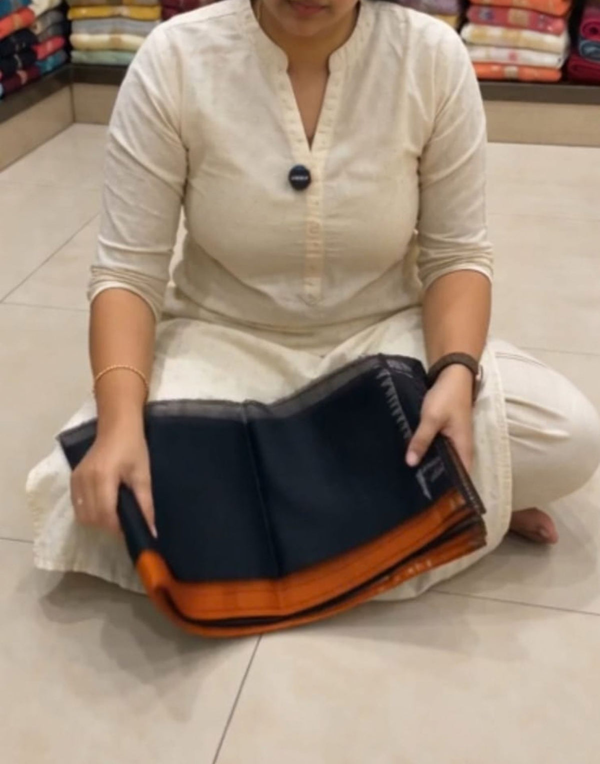 Pochampally Ikkat Silk Saree