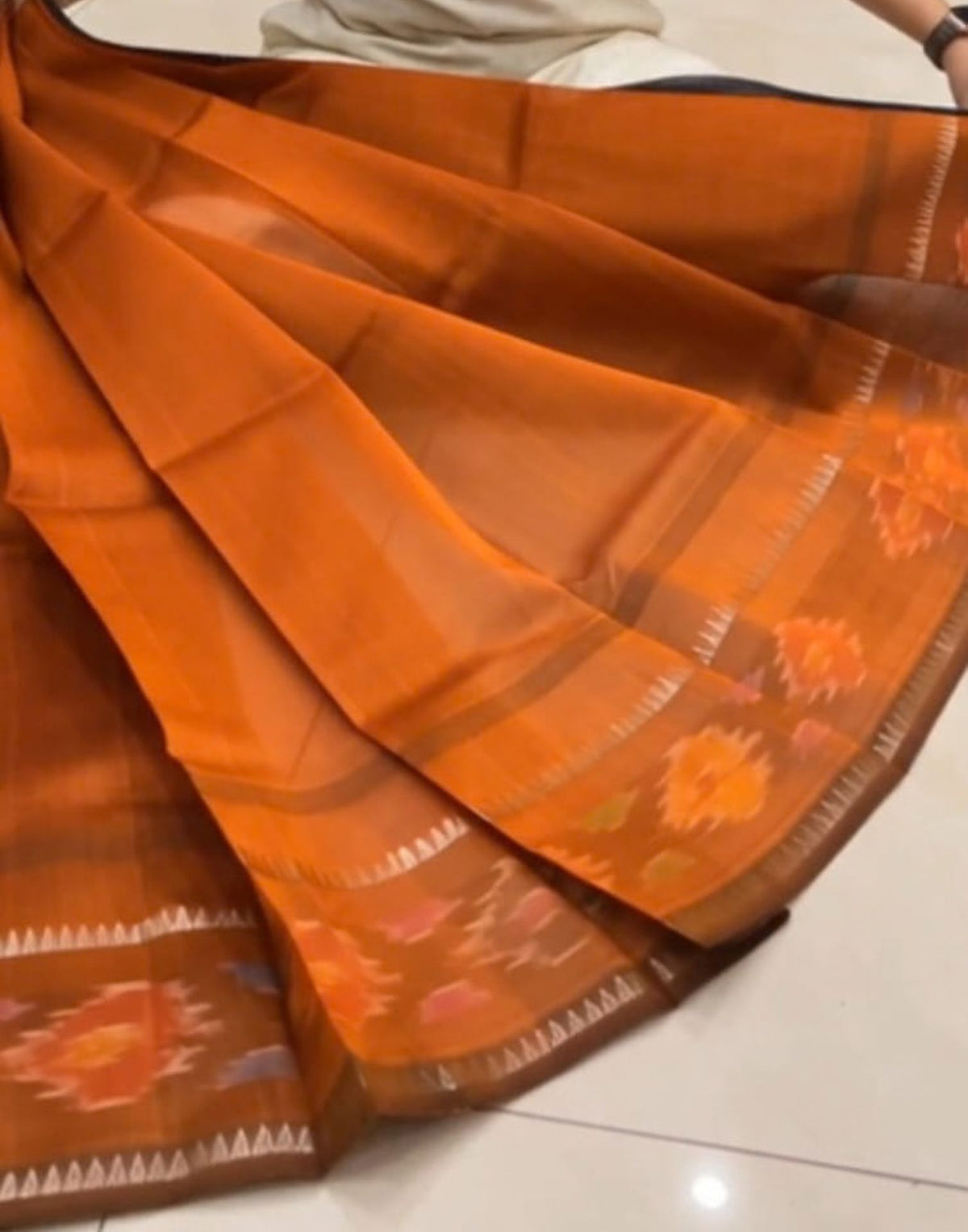 Pochampally Ikkat Silk Saree