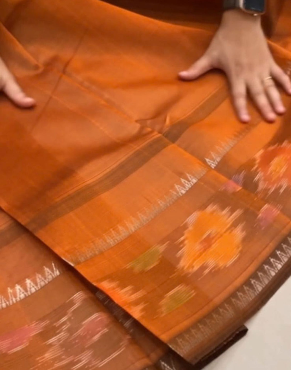 Pochampally Ikkat Silk Saree