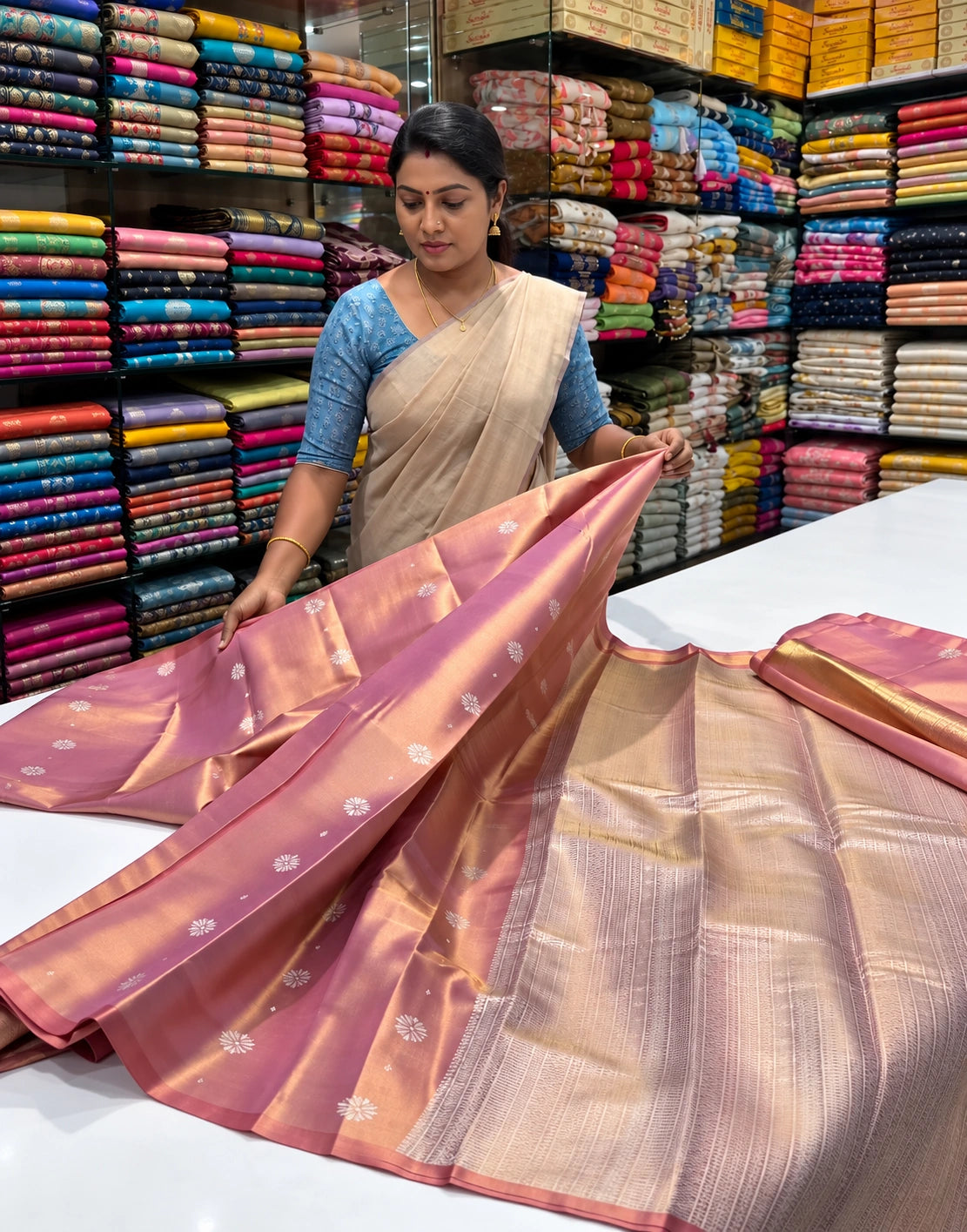 Ponmugil Silk Saree