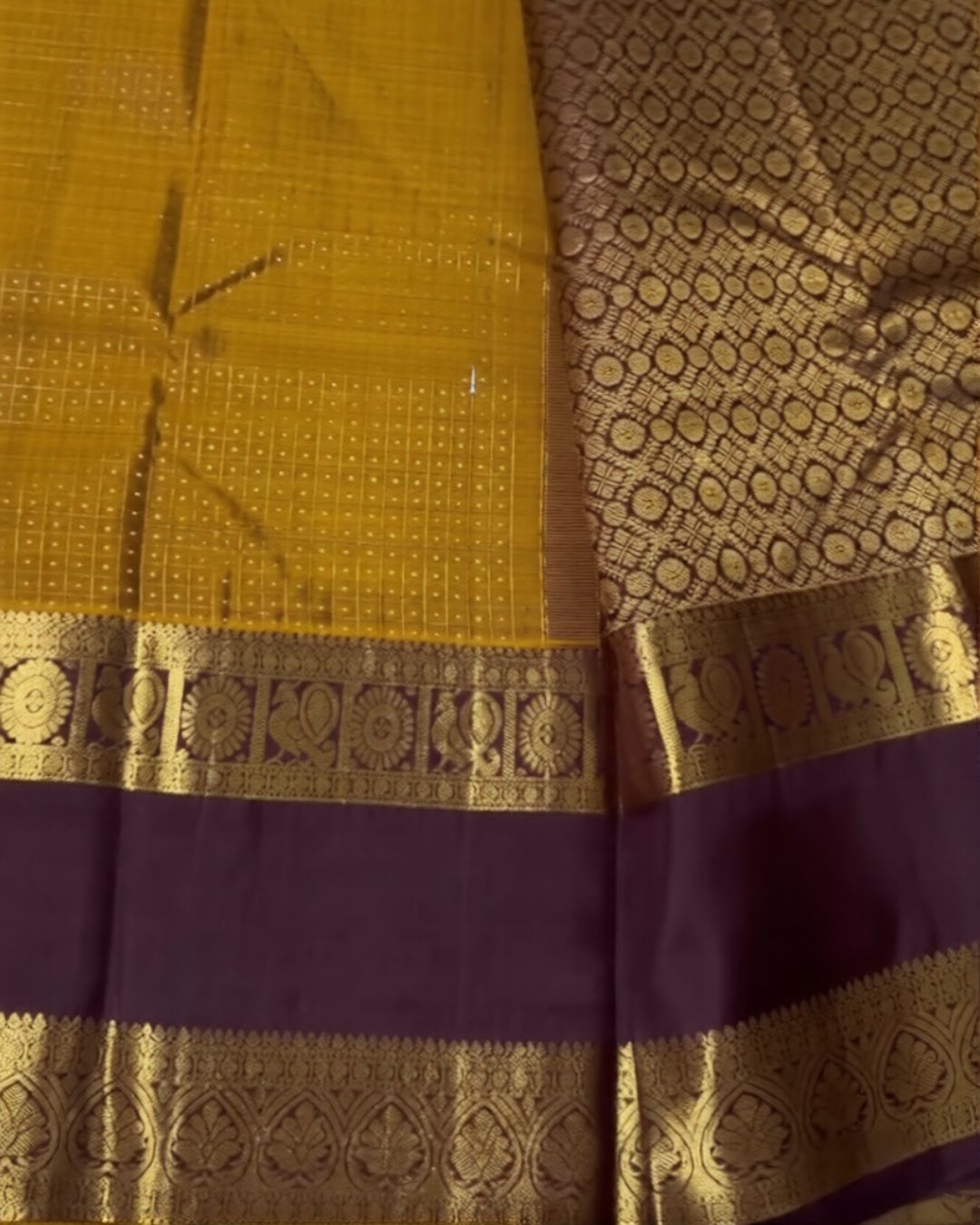 Regal Cofee-Mustered Silk Saree