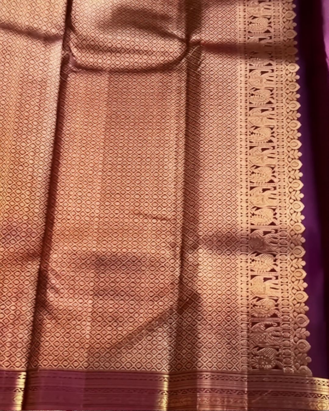 Shaded Banarsi Silk Saree