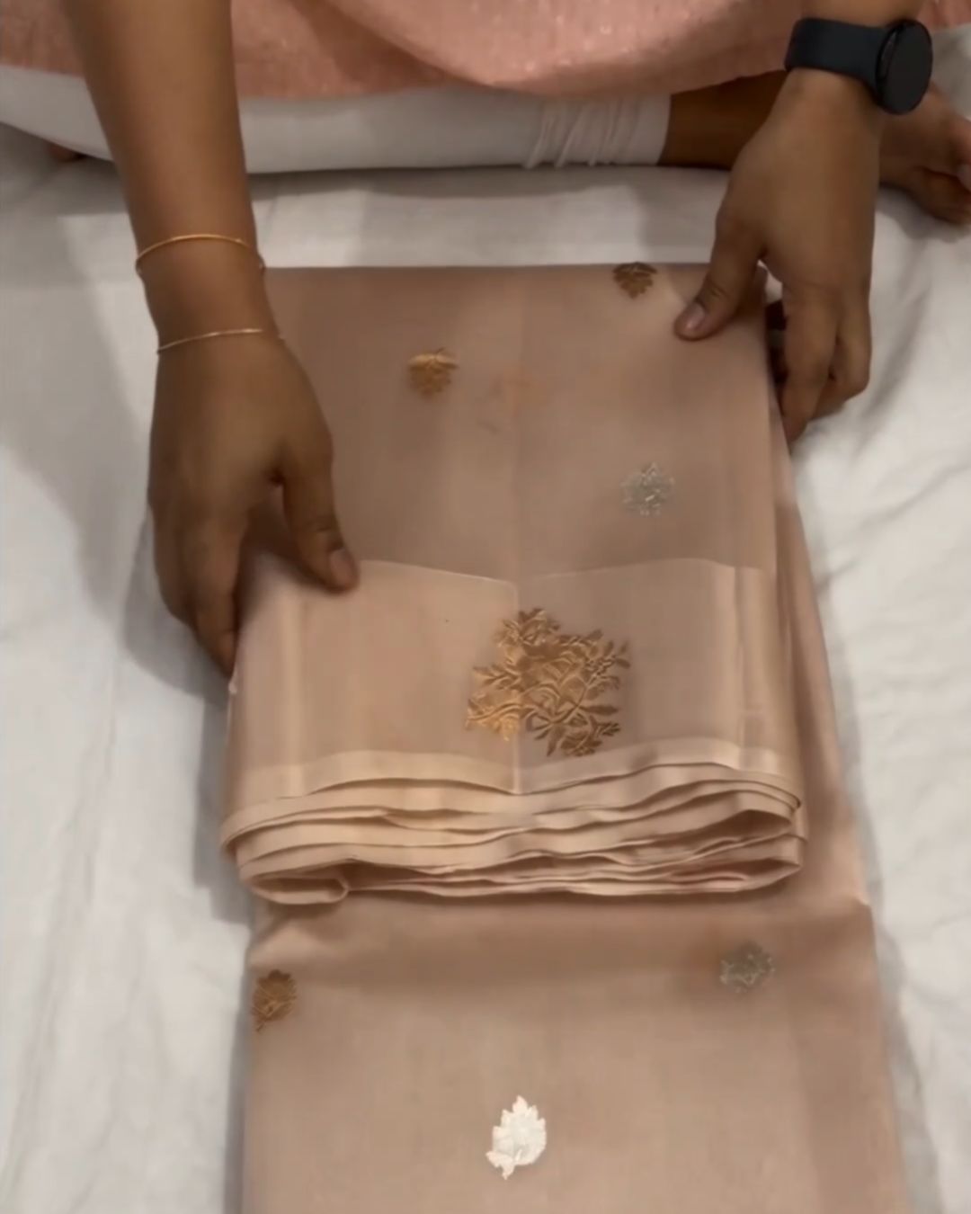 Sona-Rupa Organza Saree