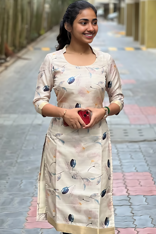 KOLLAM SILK KURTI