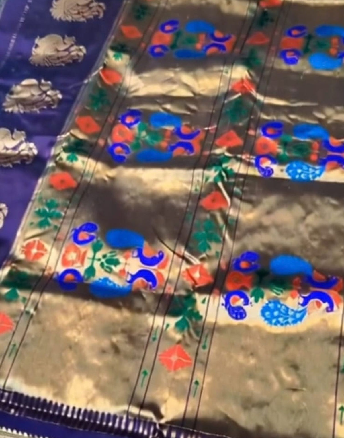 Kalanjali Paithani Silk Saree