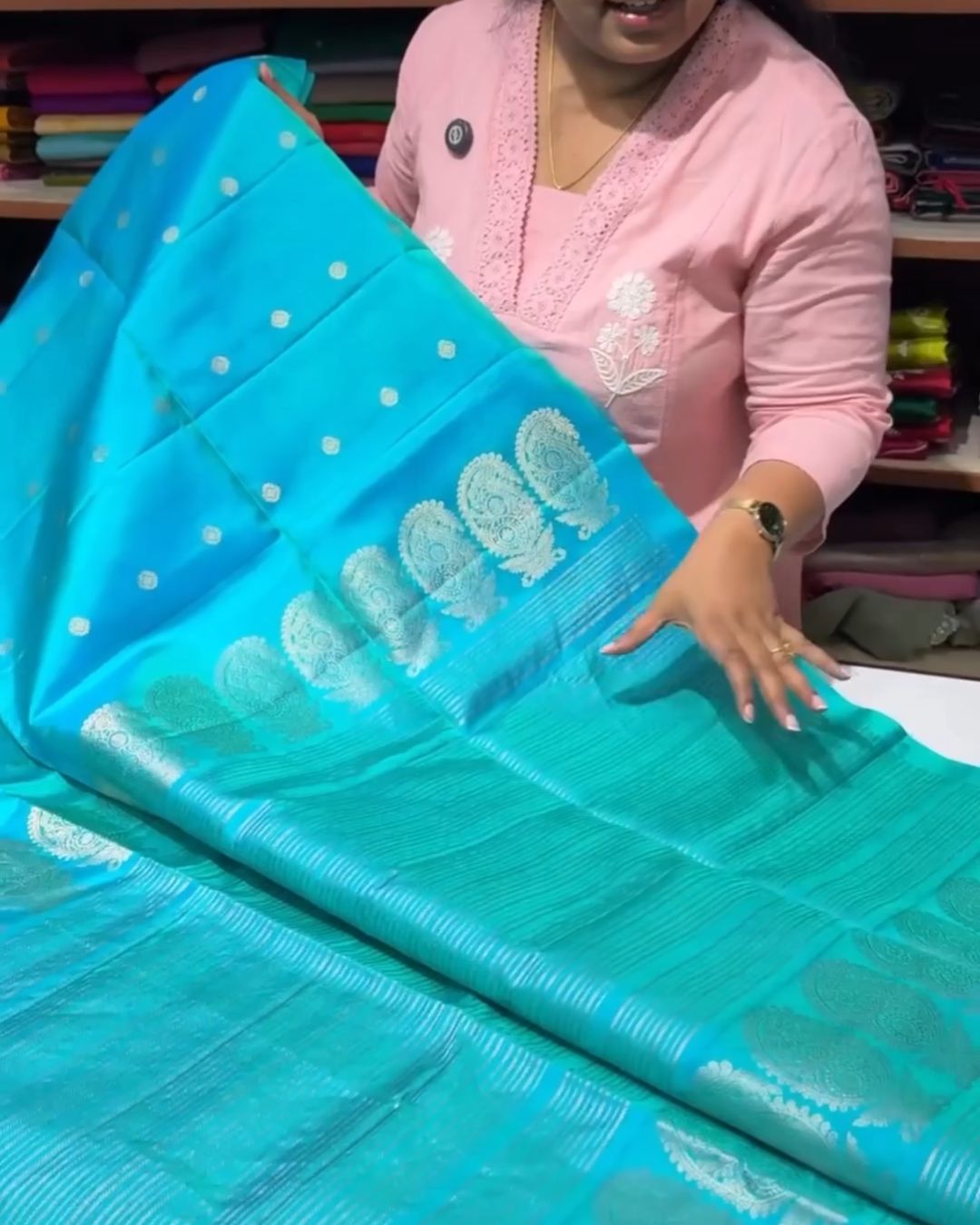 Sea Silk Saree