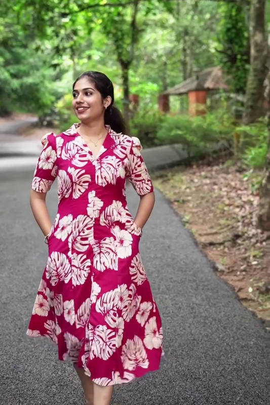 Aloha Shirt Dress